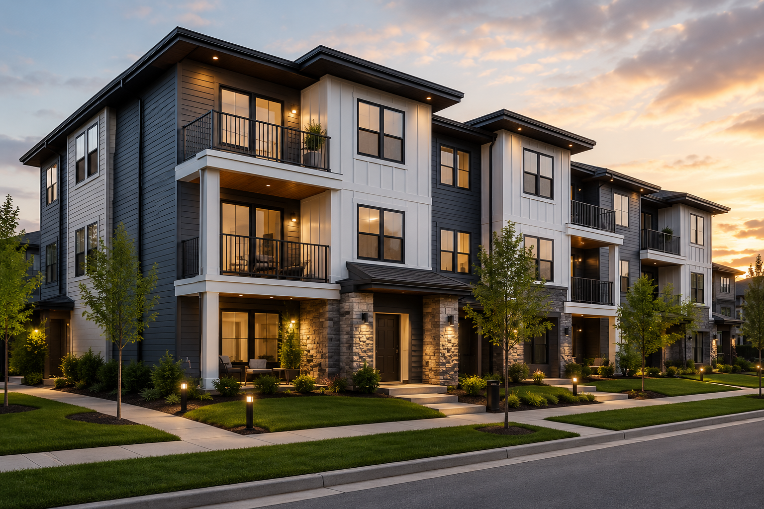 Mid-sized multifamily apartment property